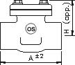 Forged Check Valve Class 1500 SS304 Socket Weld Ends