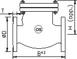 CAST STEEL CHECK VALVE CLASS 600