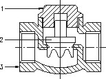 Bronze Check Valve PN20 PN 20 Screwed Ends Horizontal Lift